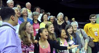 People of all ages enjoy General Assembly 2014 in Providence, Rhode Island