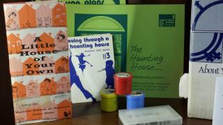 book, filmstrips, guides from Haunting House curriculum kit