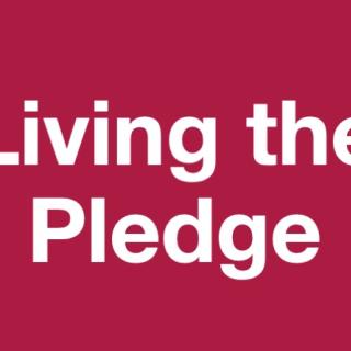 Living the Pledge