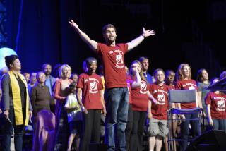 The Sanctuary Boston leads worship at the UUA GA 2014 in Providence, RI.