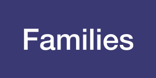 logo box: violet background with the word "Families" in white